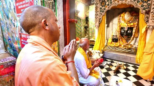 CM Yogi Performs Kamadgiri Parikrama at Chitrakoot
