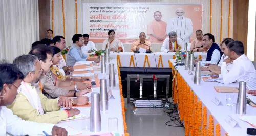 CM Yogi Reviews Mirzapur Road & Bridge Projects, Orders Smart Roads Near Temples