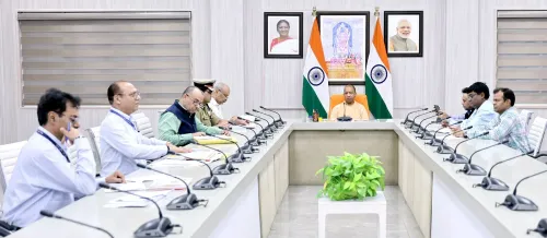 CM Yogi Reviews UP Police Housing Corp, Stresses Quality