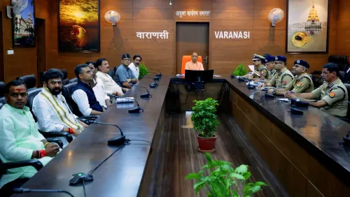 CM Yogi Reviews UPSSSC PET-2026 Exam Security via Video Conference
