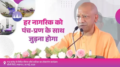CM Yogi: Security is the foundation of development in UP