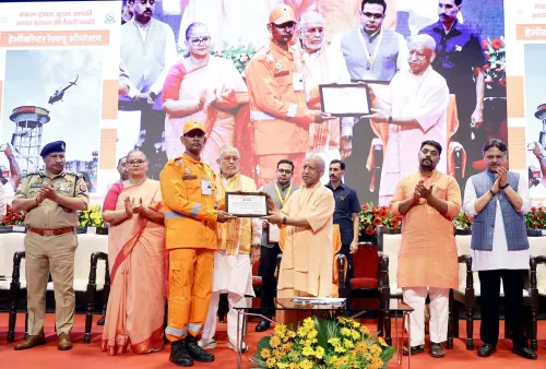 CM Yogi shares governance images on X