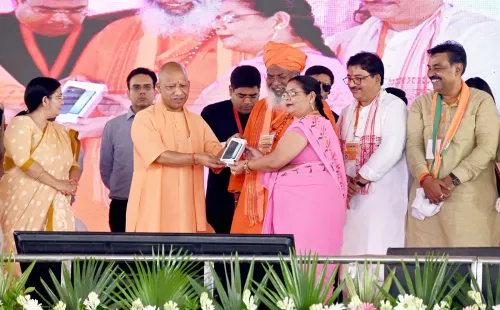 CM Yogi Shares Images on X in Official Update