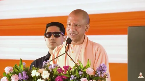 CM Yogi Targets SP Over Rampur Knife Industry, Touts BJP Rule