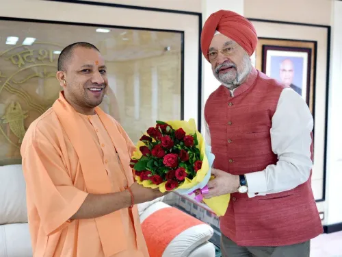 CM Yogi Thanks Union Minister, Cites UP Development Vision