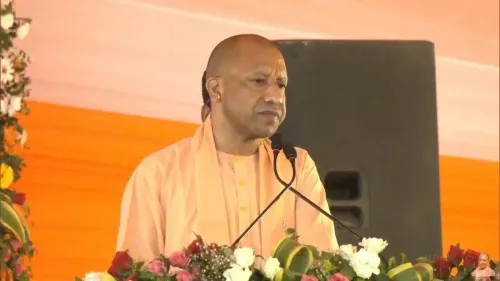 CM Yogi Unveils Three Statues on Yamuna Riverfront