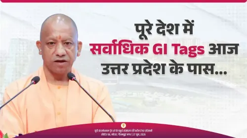 CM Yogi: UP Leads Nation in GI Tags Under ODOP Scheme