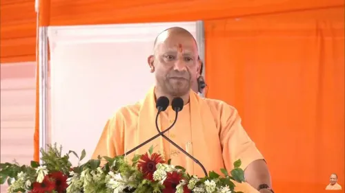 CM Yogi Warns: Mafia Exploit the Poor and Terrorise Traders
