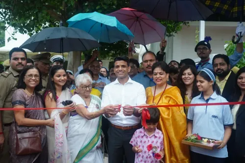 क्या शुभांशु शुक्ला ने ‘शक्स कोर्टयार्ड’ का लोकार्पण कर पुरानी यादें ताजा की?