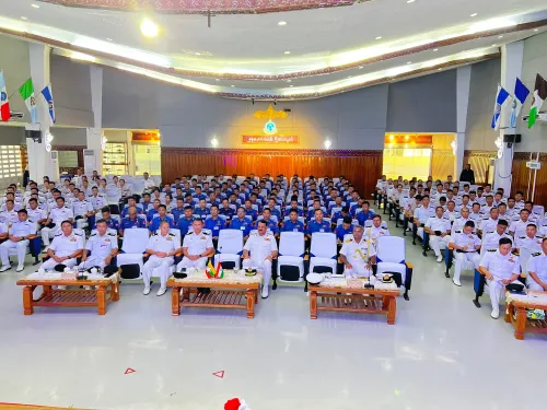 Admiral Tripathi pushes India-Myanmar Navy ties under MAHASAGAR vision