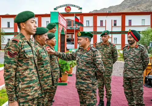 COAS General Upendra Dwivedi reviews Ladakh ops preparedness at Fire and Fury Corps