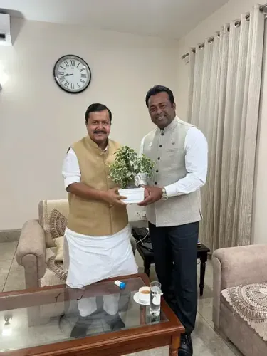 Leander Paes Joins BJP: A Commitment to Youth and Sports