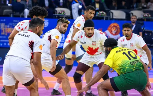 कॉमनवेल्थ कबड्डी चैंपियनशिप 2026: श्रीलंका की जीत की हैट्रिक, कनाडा ने ऑस्ट्रेलिया को 74-28 से रौंदा