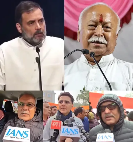 Congress Leaders Support Rahul's Remarks Against RSS Chief