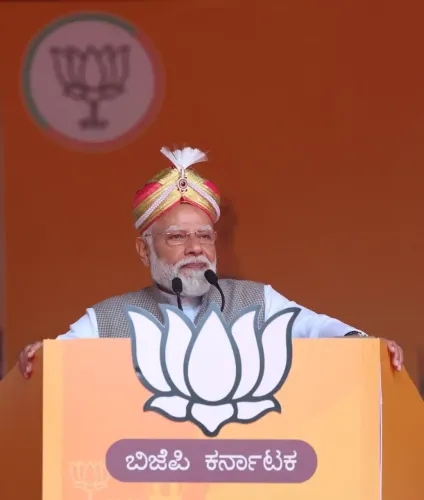 PM Modi slams Congress for arrogance, DMK betrayal at Bengaluru rally
