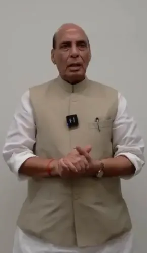 कांग्रेस की ओर से वंदे मातरम का विरोध करना दुर्भाग्यपूर्ण और गंभीर विषय : राजनाथ सिंह