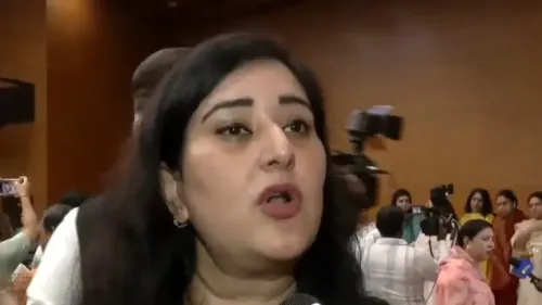 Bansuri Swaraj: Congress leader manhandled BJP Mahila Morcha workers at HQ protest
