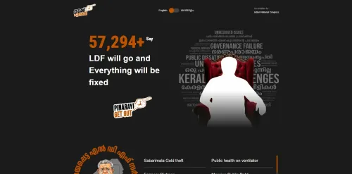 Has Congress Revived the ‘Kadakku Purathu’ Slogan to Target CM Vijayan?