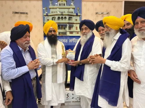 Sukhbir Singh Badal Alleges Conspiracy Against Akali Dal Leadership