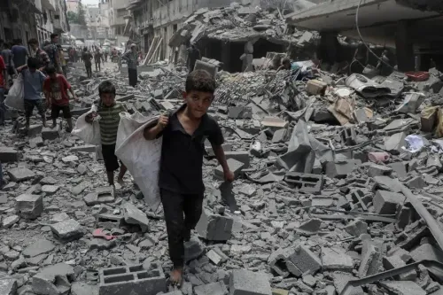 Israeli strikes disrupt Gaza water, services: UN OCHA warns of collapse