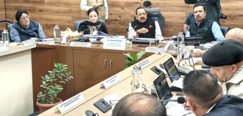 Effective Coordination and Timely Execution Crucial for Developmental Projects: Jitendra Singh