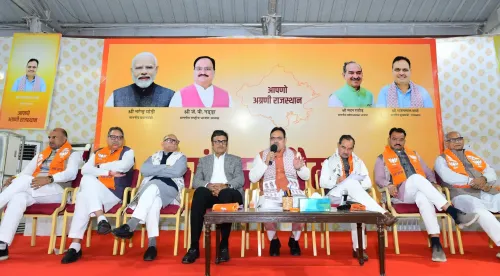 How is Rajasthan’s CM Sharma Countering Misinformation with Two Years of Government Achievements?