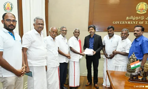 CPI(M) State Secretary Meets CM Joseph Vijay, Submits Memoranda