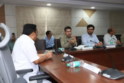 CR Paatil Reviews Navsari Development Projects With District Officials