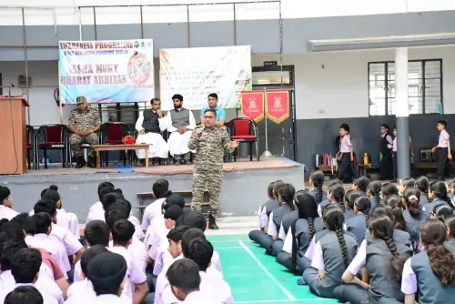 सीआरपीएफ की 72वीं बटालियन द्वारा आयोजित किया गया 'नशा मुक्ति अभियान', युवाओं को जागरूक करने का प्रयास