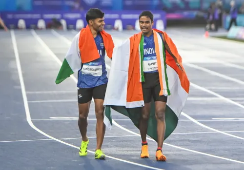 CWG 2026: Gavit wins gold, Basil silver in men's T47 100m para athletics