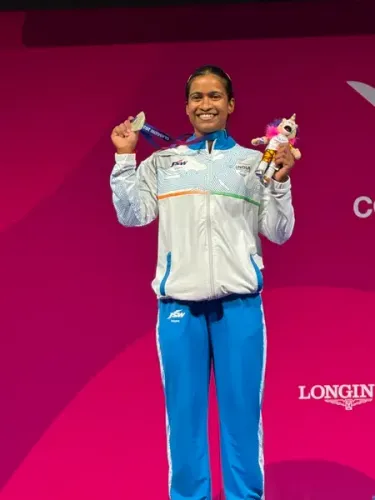 CWG 2026: Gyaneshwari Yadav wins silver in women's 53kg weightlifting