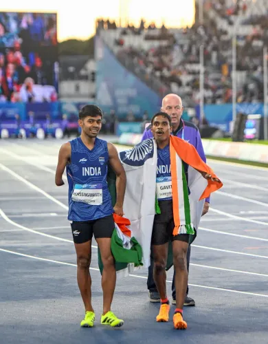CWG 2026: Gavit-Basil's historic 1-2 in T47 100m, Sreeshankar bags silver