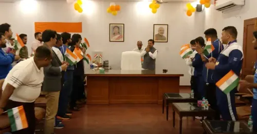 सीडब्ल्यूजी 2026: राज्यमंत्री बीएल वर्मा ने ग्लासगो के पदकवीर पैरा एथलीट्स को किया सम्मानित