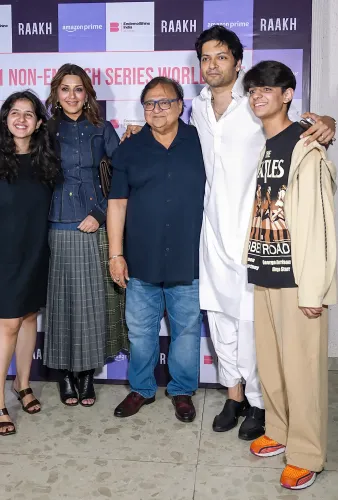 Mumbai: Celebrities attend success party of series 'Raakh'