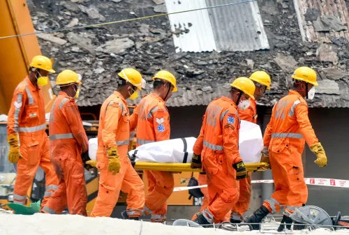 Kolkata: Rescue Operation Continues After Warehouse Collapse 