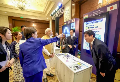 नई दिल्ली में मोदी-ताकाइची: भारत-जापान संयुक्त आर्थिक मंच