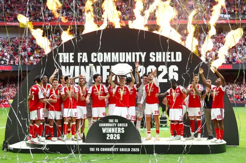 Cardiff: FA Community Shield - Arsenal vs Manchester City