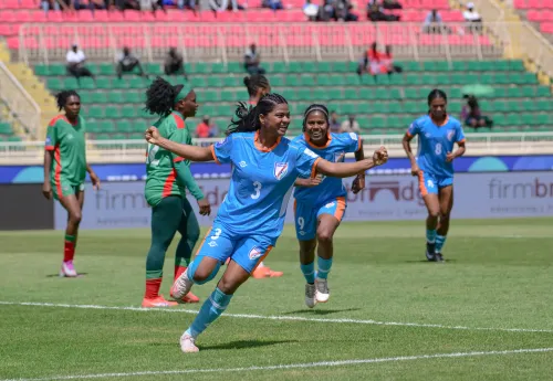 Nairobi: FIFA Women's Series Match India Against Malawi