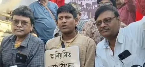 West Bengal Government Employees Stage Total Strike Over DA Payment Delay