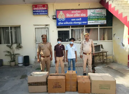 दादरी में ₹50 हजार के अवैध पटाखों सहित दो गिरफ्तार, गौतमबुद्धनगर पुलिस-स्वाट की संयुक्त कार्रवाई
