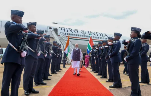 क्या प्रधानमंत्री मोदी जोहान्सबर्ग पहुंचे हैं, जी-20 लीडर्स समिट में भाग लेने के लिए?