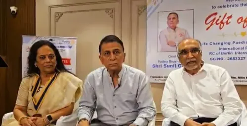 सुनील गावस्कर ने सराहा 'गिफ्ट ऑफ लाइफ': 850 जरूरतमंद बच्चों की मुफ्त हार्ट सर्जरी का मील का पत्थर