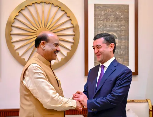 New Delhi: Om Birla meets Uzbekistan Foreign Minister