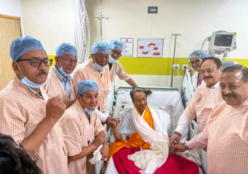 नड्डा-जितेंद्र सिंह की मौजूदगी में वांगचुक ने तोड़ा अनशन