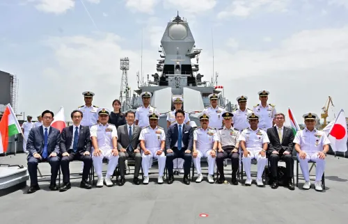 Mumbai: Japanese Defence Minister Shinjiro Koizumi visits Western Naval Command