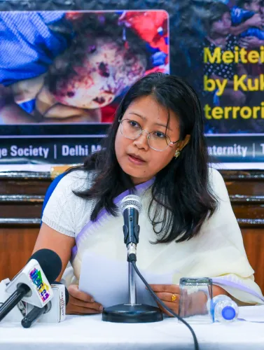 Press Conference Held by Meitei Groups in New Delhi