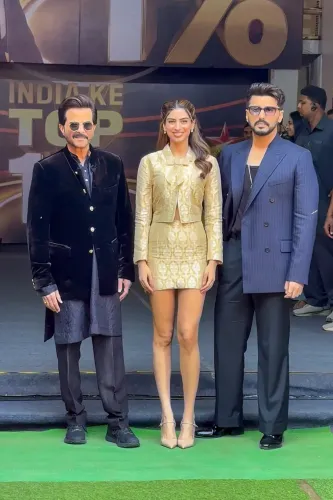 Mumbai: Celebrities On The Sets Of Star Plus India Ke Top 1%