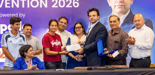 Rohan Jaitley Awards Pratika Rawal ₹51 Lakh at SJFI's Golden Jubilee Finale
