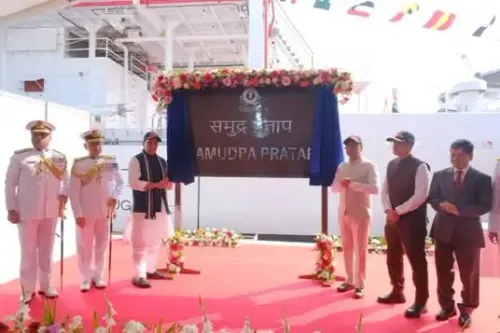 What Significance Does Defence Minister Rajnath Singh's Commissioning of ICG’s Pollution Control Vessel ‘Samudra Pratap’ Hold?