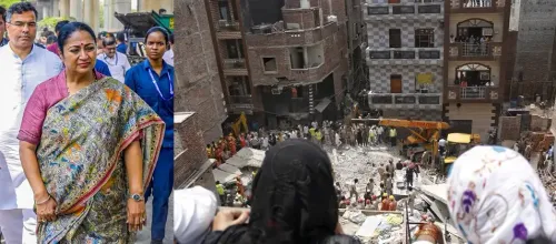 Delhi: Four Lives Lost in Mustafabad Building Collapse; CM Initiates Investigation